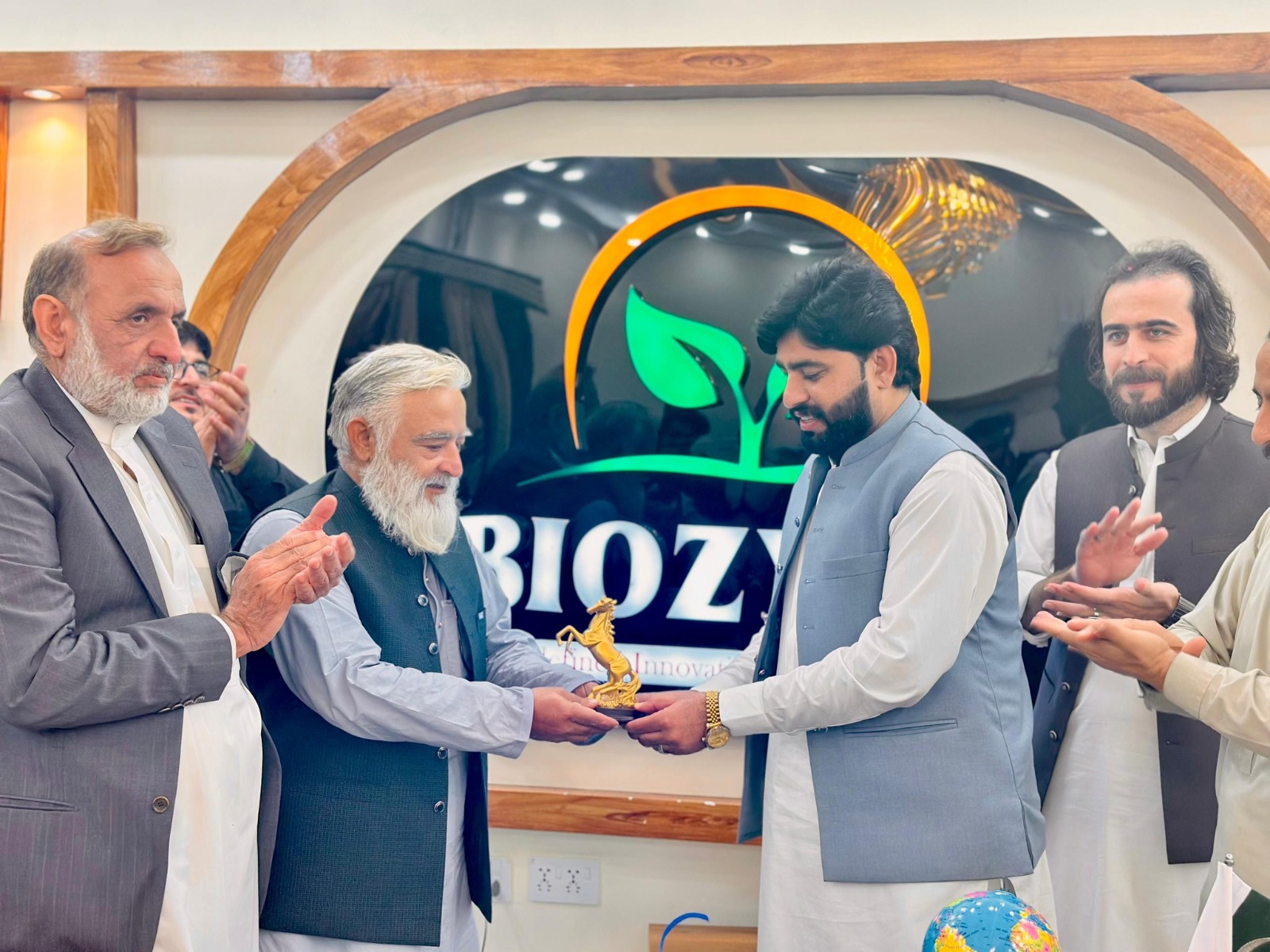 Faisal Award Received from CEO